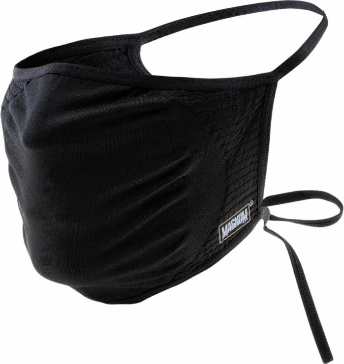 Brezšivna maska Magnum, črna