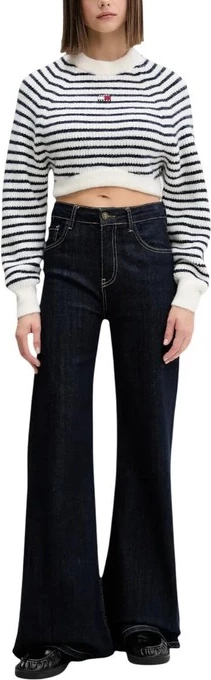 Pletenina za ženske, bela, Tommy Hilfiger Jeans