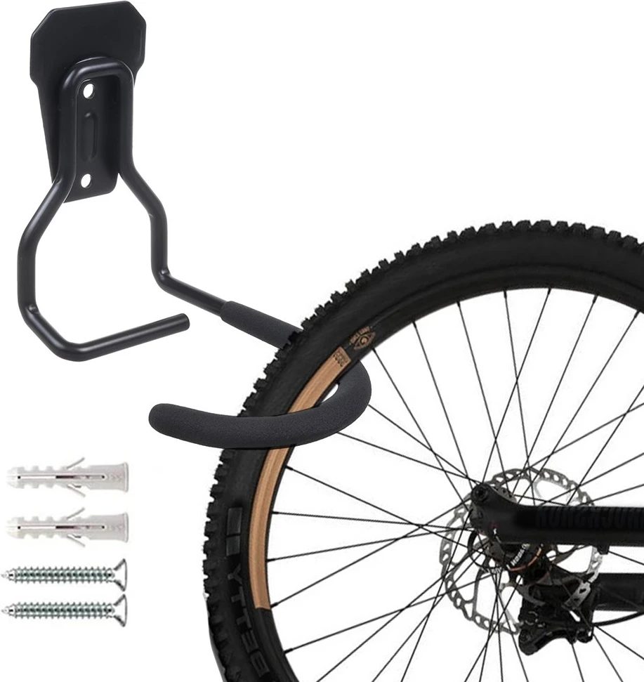 Stenski nosilec za kolo Maclean, črn