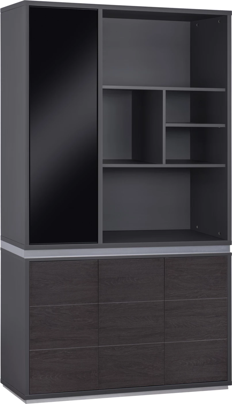 Profesionalna pisarniška knjižnica Rosewood FH2091L 120x40x200cm