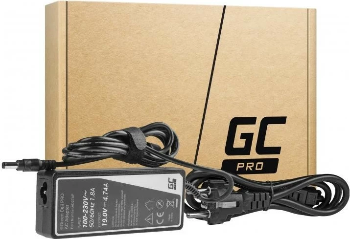 Napajalnik Toshiba AD27AP 19V 4,74A 90W, zelen PUER CELLE