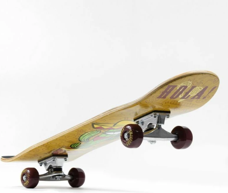 Klasičen skateboard SMJ, rumen