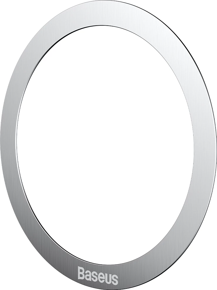 Magnetni obroč za MagSafe, 2 kosa, Baseus Halo Series, srebrn