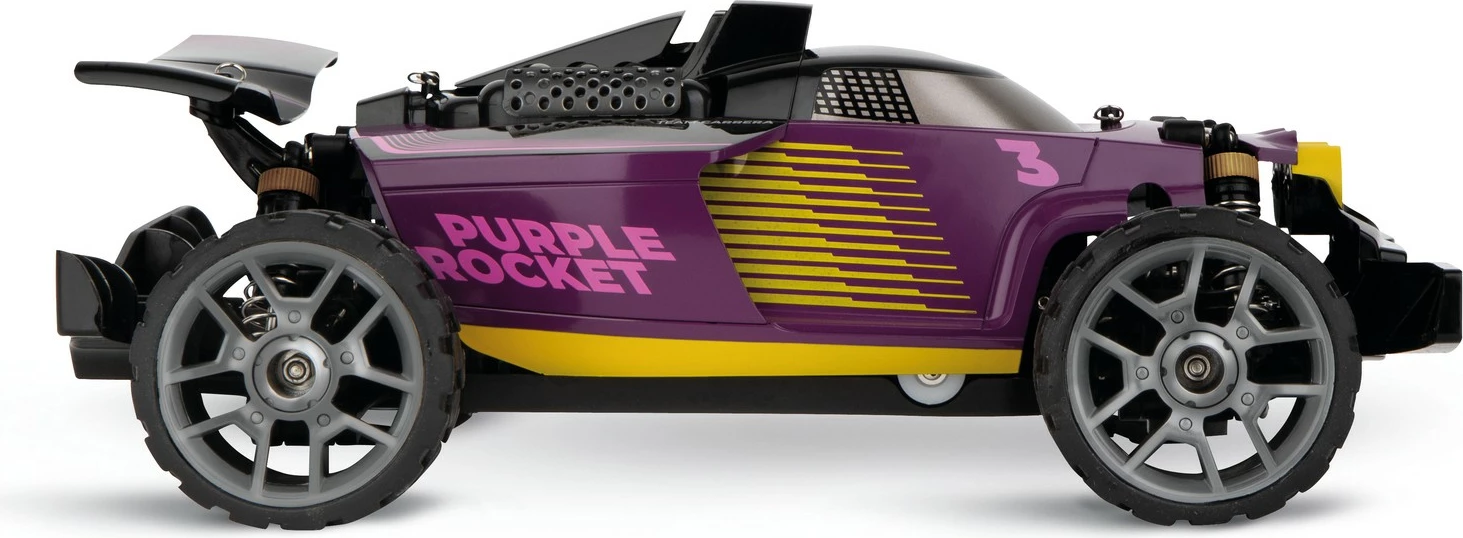 Daljinsko vodena buggy z električnim motorjem Carrera Purple Rocket RC, 2,4 GHz, vijolična