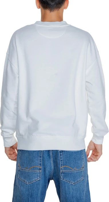 Duks za moške Replay Felpa, bel