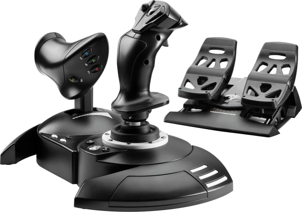 Profesionalni komplet joysticka Thrustmaster T.Flight Full Kit, za Xbox/PC, z žico, črn