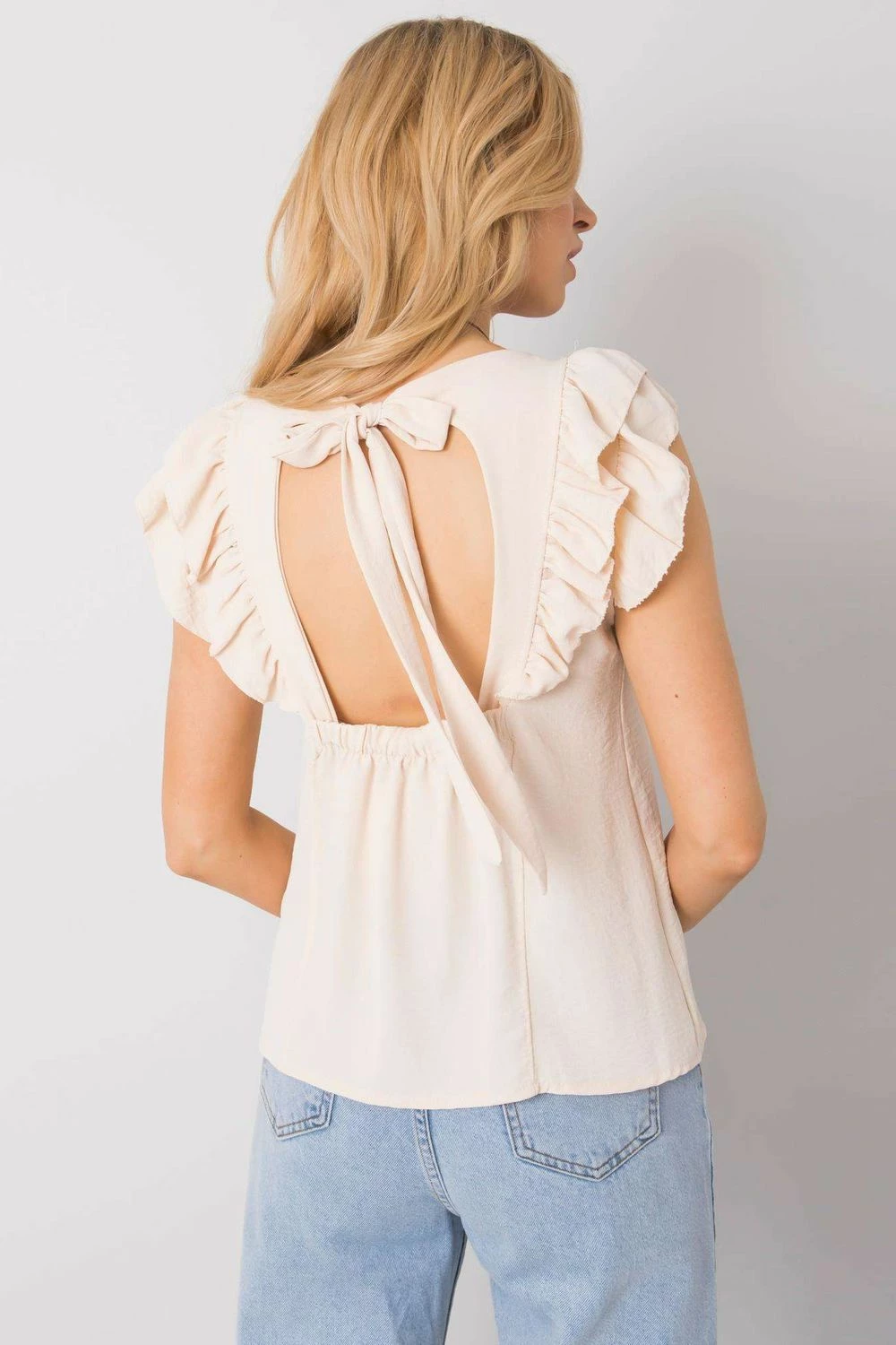 Elegantna bluza Och Bella 167257, bež