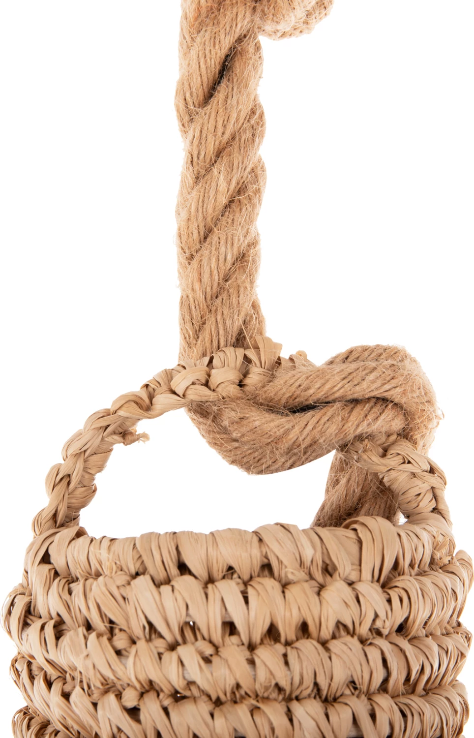 Stropna viseča svetilka set FH11923 vrv in vlakna posušenih palmovih listov Φ41.5Χ150H cm