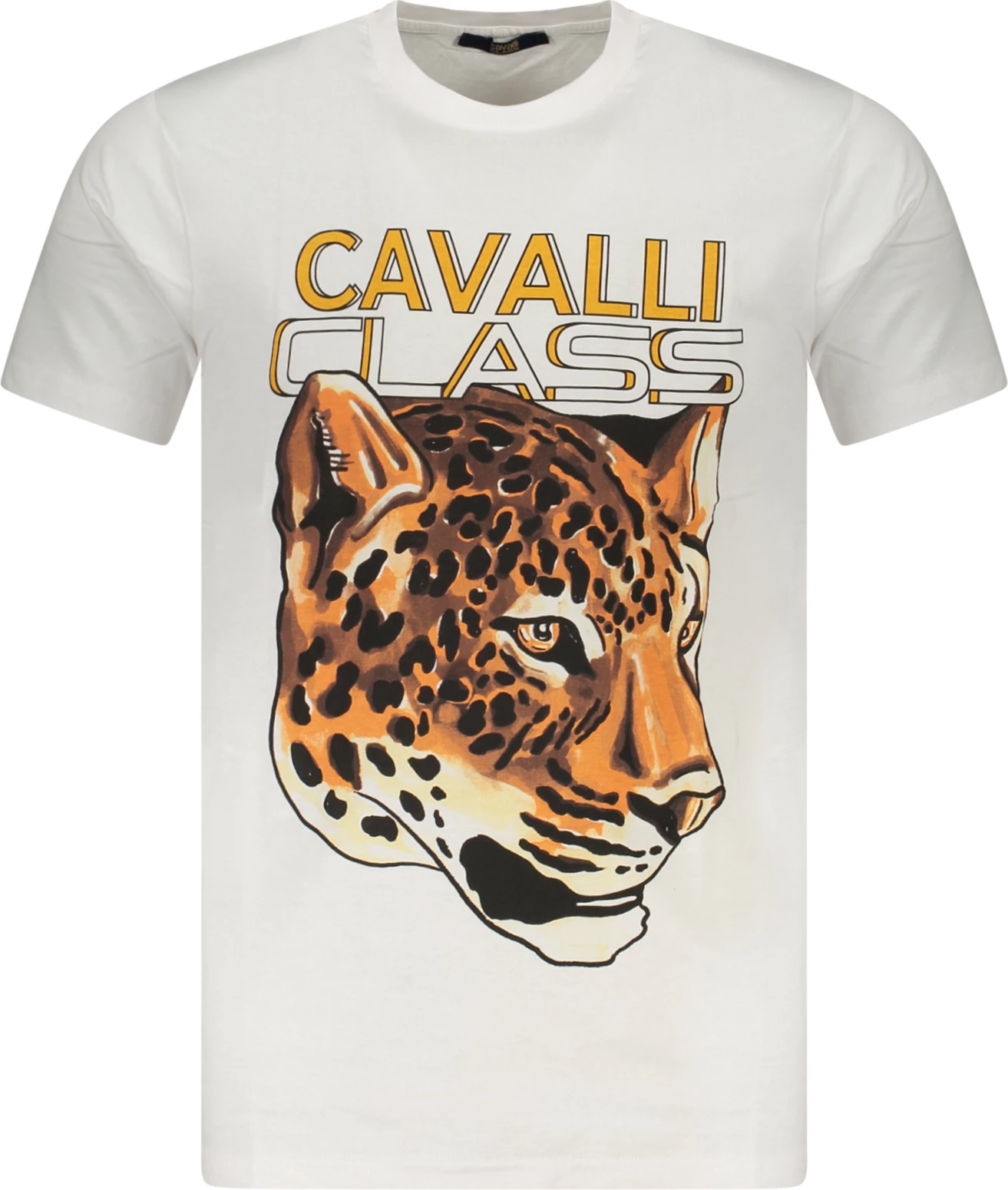 Majica Cavalli Class za moške, bela