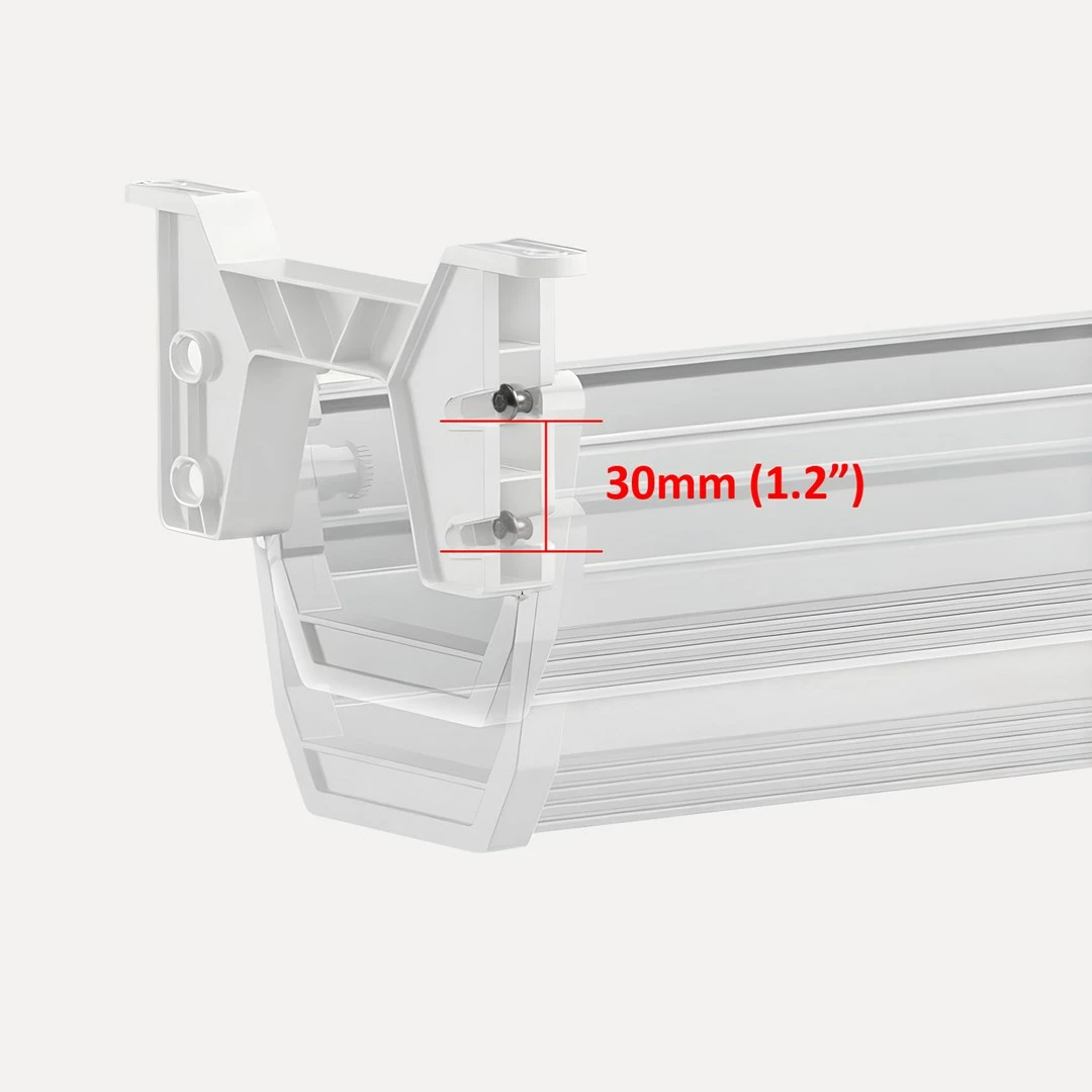 Organizator kablov pod mizo Maclean MC-106 W, bel