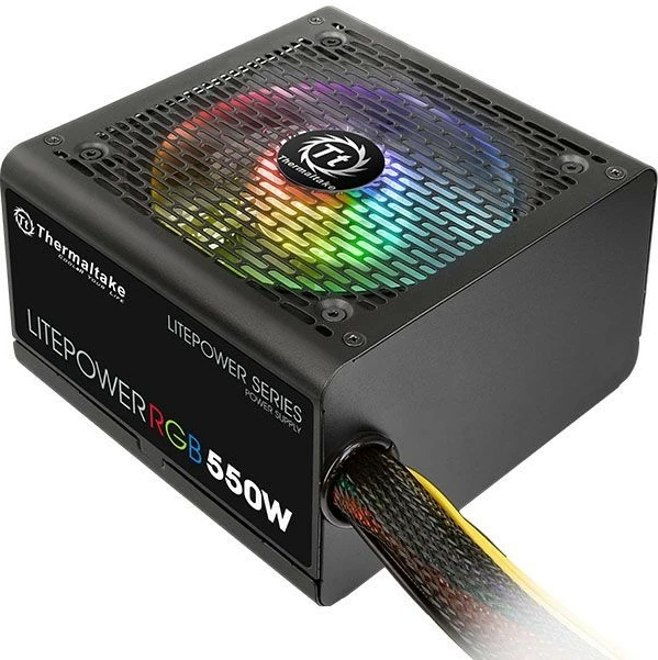 Napajalnik Thermaltake Litepower RGB 550W, črn