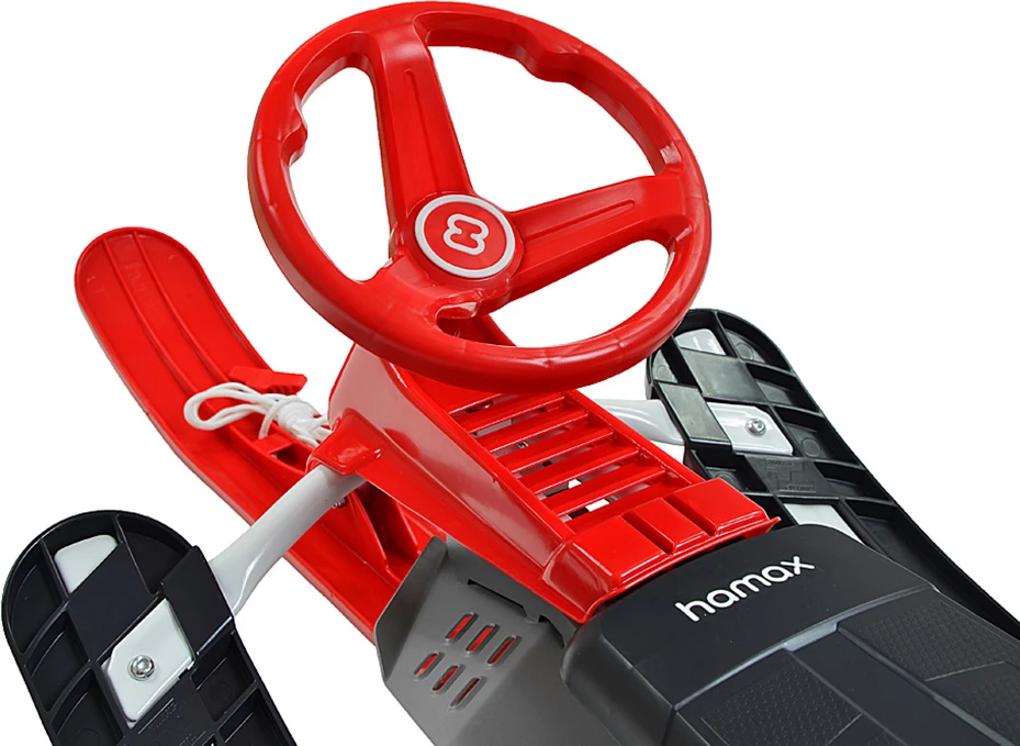 Sanka za otroke Hamax Sno Blade, sivo-rdeča