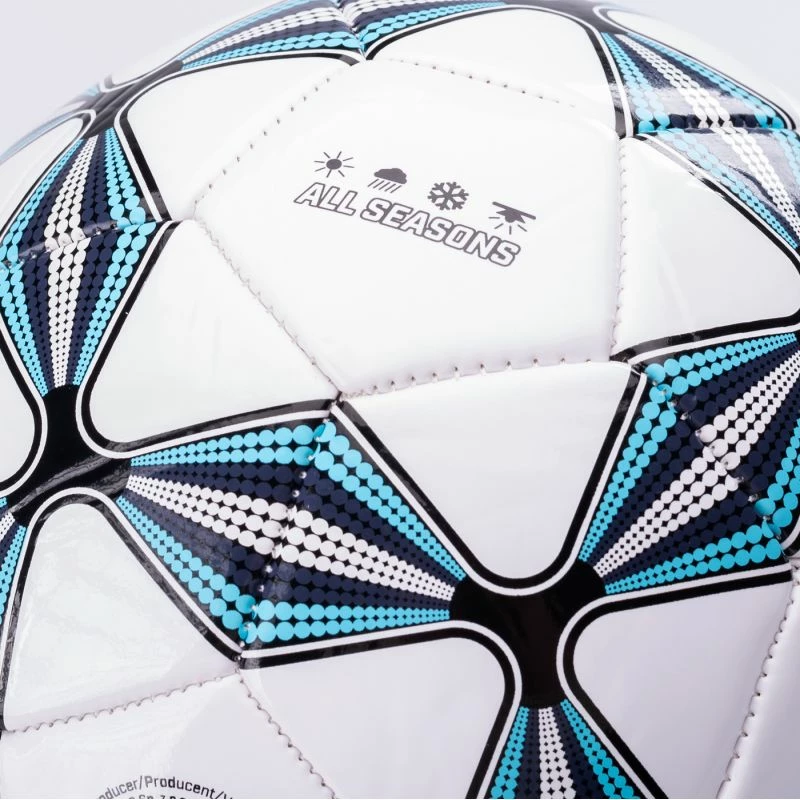 Nogometna žoga Huari, bela in modra