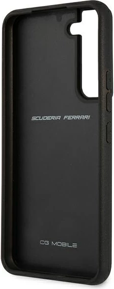 Ovitek iz ogljikovih vlaken Ferrari On Track za Samsung Galaxy S22+, črn
