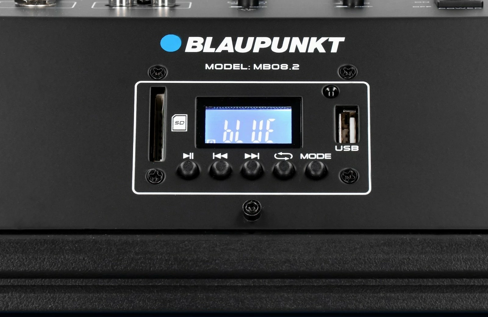 Zvočni sistem z Bluetooth, karaoke, LED, 600 W, črn, z mikrofonom Blaupunkt MB08.2