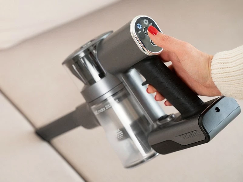 Brezžični sesalnik PowerGlide Lafe 200 W, brez kabla, siv