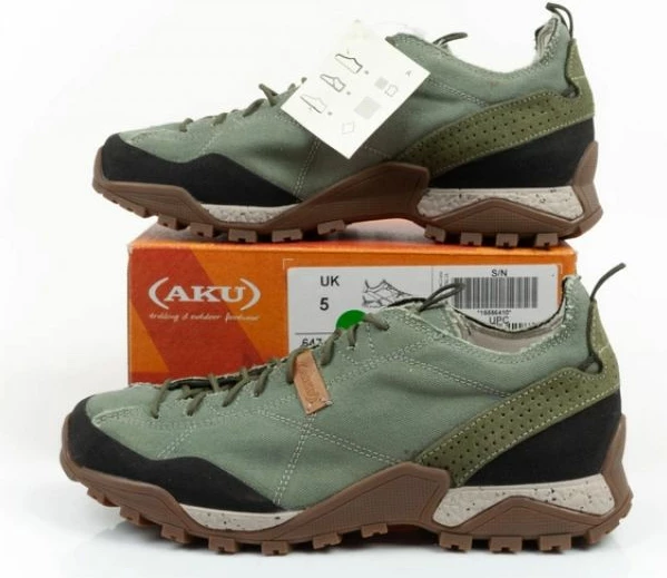 Tekaški čevlji Nativa Canvas Aku, zelena (za ženske)