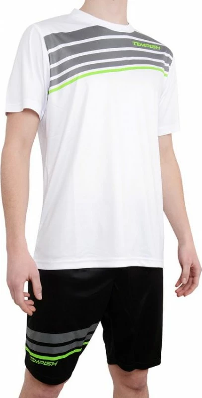 Trenirka majica za moške Tempish Parade Sr, bela in črna