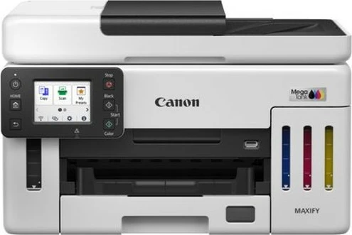 Večfunkcijska inkjet naprava za pisarno Canon Maxify GX6140, bela/črna