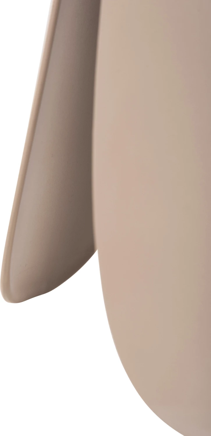 Stol DENTY FH9619.04 polipropilen v kapučino-PU sedež v kapučino Φ30x47.5Hcm