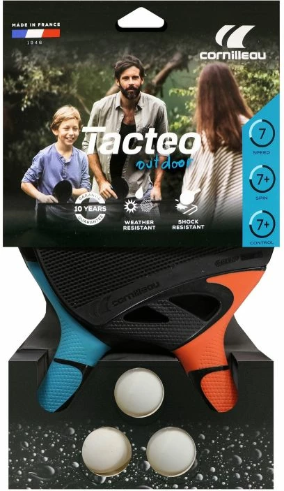 Set pingponga, Cornilleau, za moške in ženske, črn, moder in oranžen