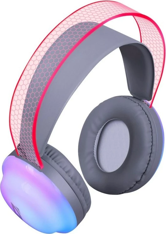 Brezžične slušalke z LED-lučmi Defender FreeMotion B651, sive