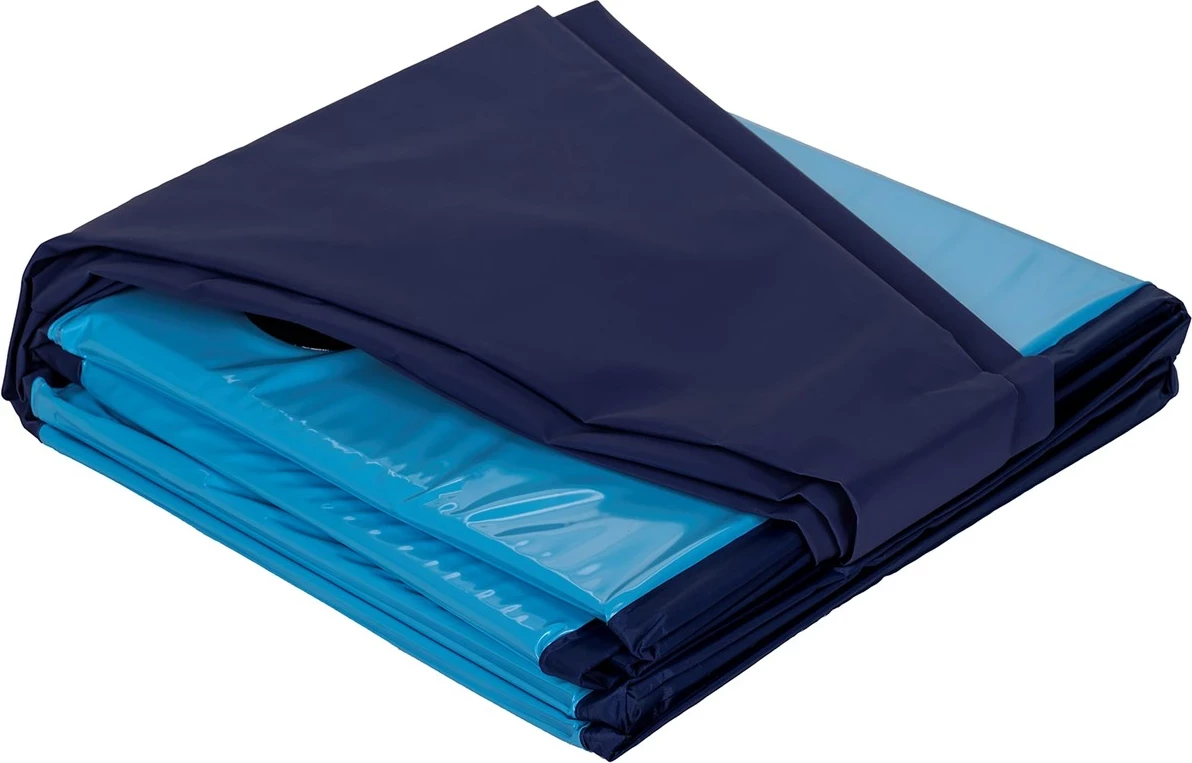 Zložljiv bazen za pse DIAMENTIQ, 120x30 cm, modra