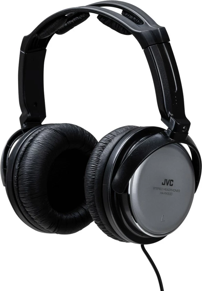 Kable slušalke za glasbo JVC HA-RX500-E, črne in bele