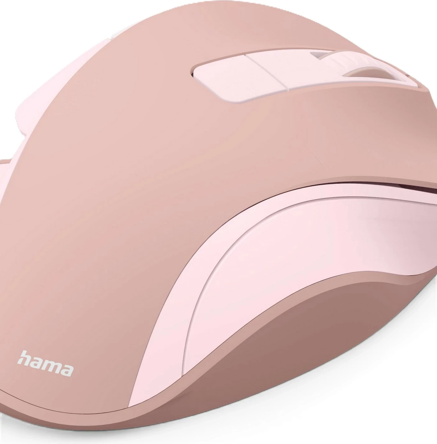 Brezžična miška Hama WM-500, 1600 DPI, rožnata