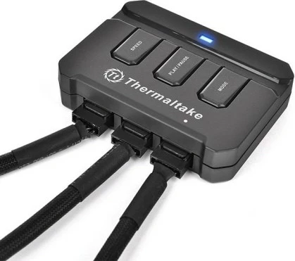 Set ventilatorjev 3x140 mm Thermaltake Riing 14 LED, RGB