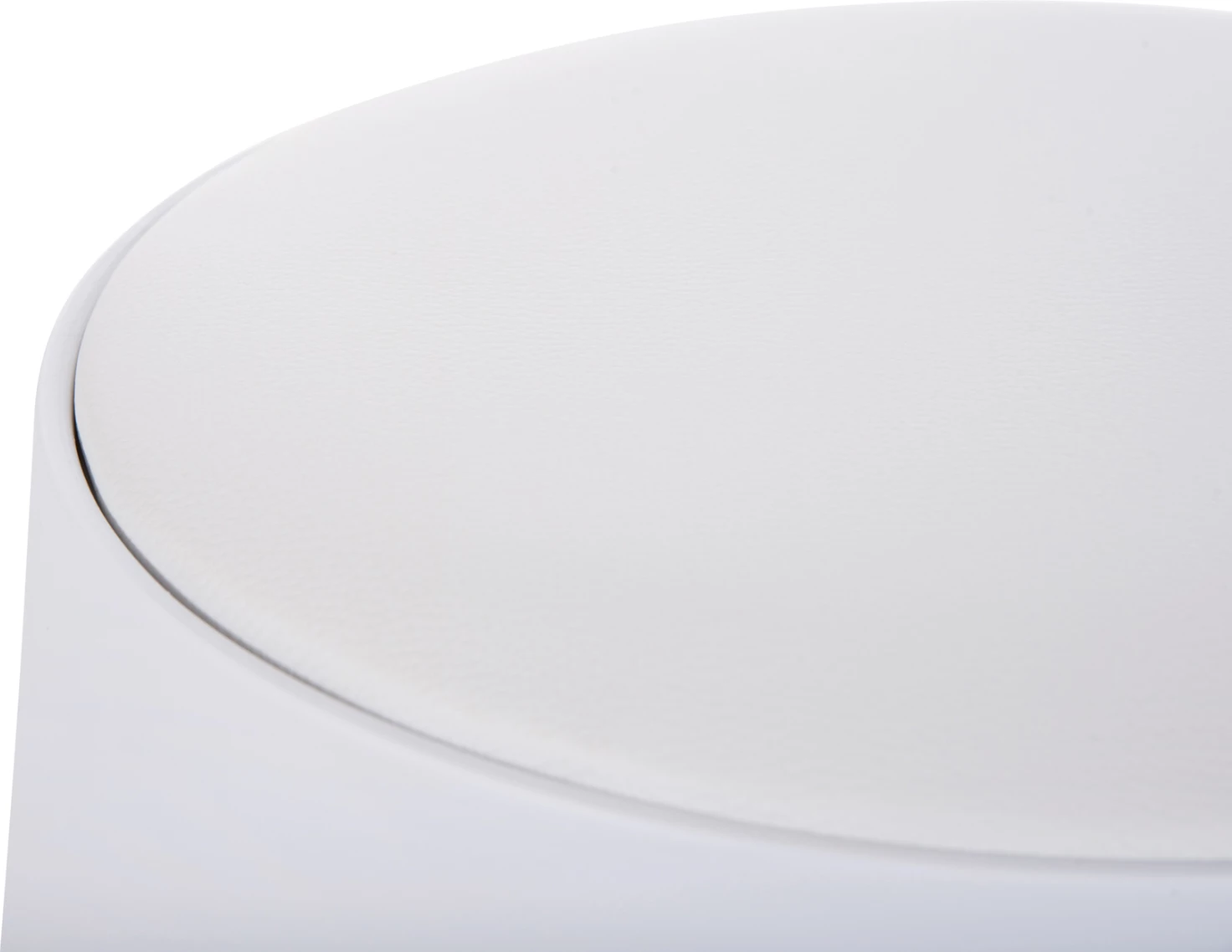 Stolček DENTY FH9619.01 iz polipropilena v beli barvi - PU sedež v beli barvi Φ30x45Hcm