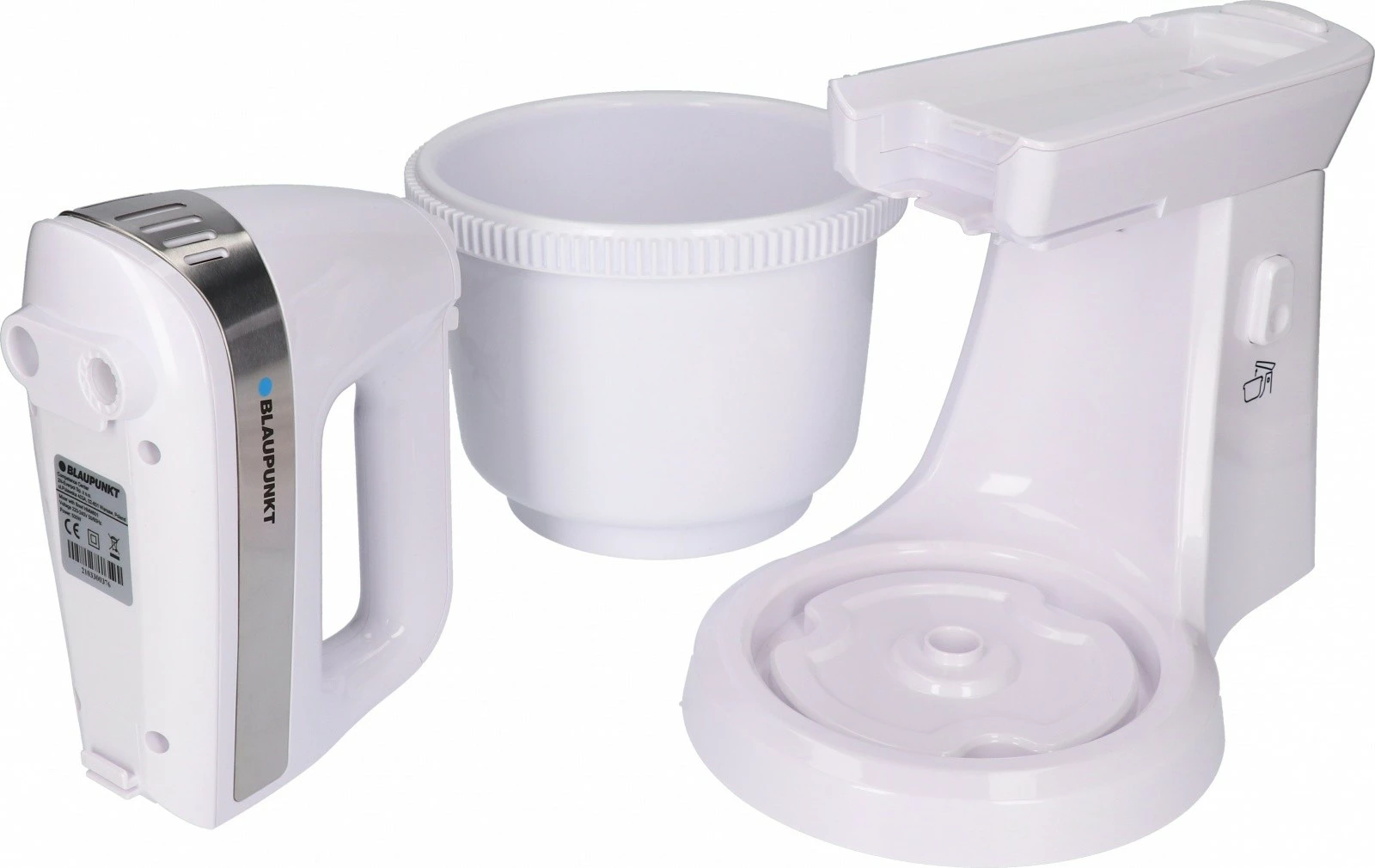 Mešalnik z vrtljivo skledo 3 L, 5 hitrosti, bel, Blaupunkt HMM601