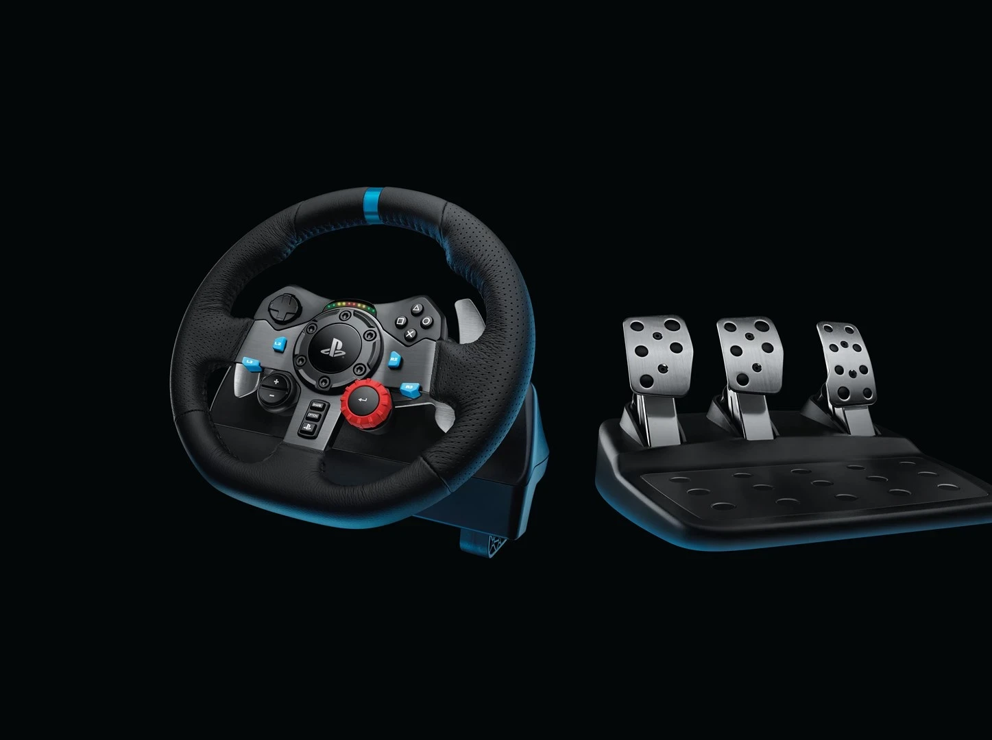 Volan in pedala za igre Logitech G G29, USB 2.0, PlayStation 3/4, črni