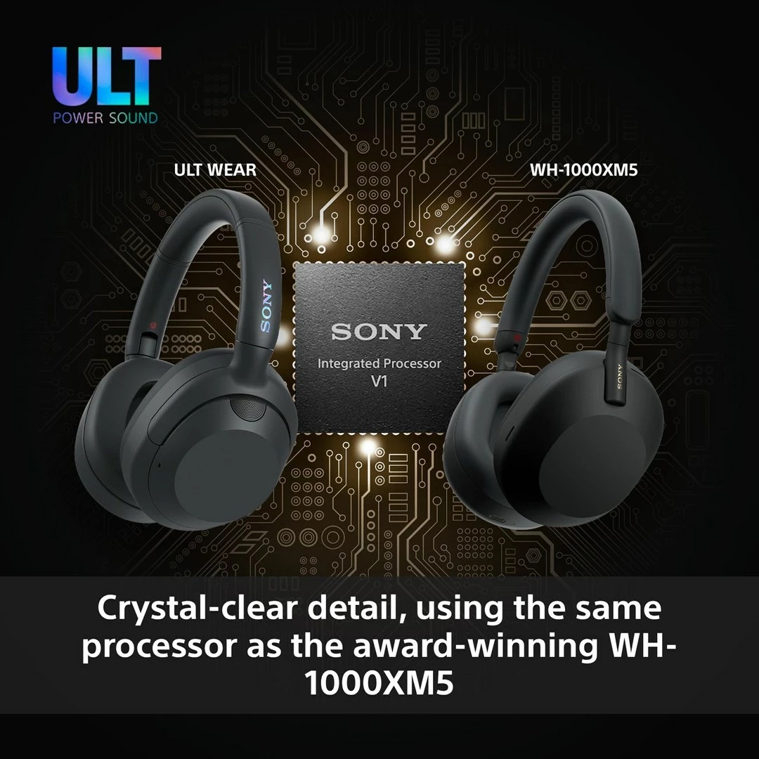 Brezžične slušalke ULT WEAR WHULT900NW, Sony, Noise Cancelling, bele