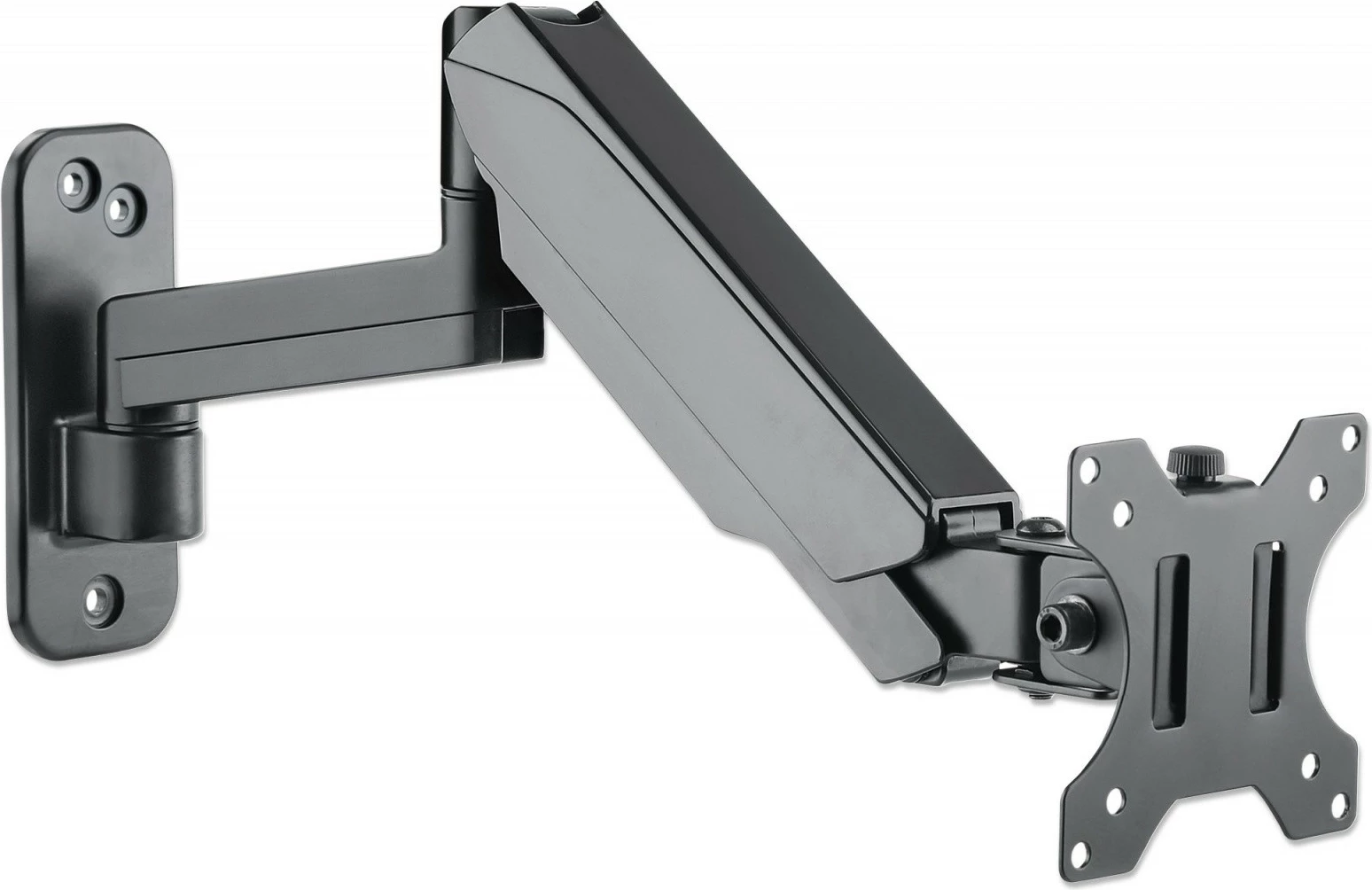 Nosilec za TV/monitor 17–32 palcev, gas spring, Manhattan 461610, črn