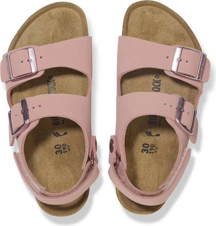 Otroške sandale, Birkenstock Milano, rožnate