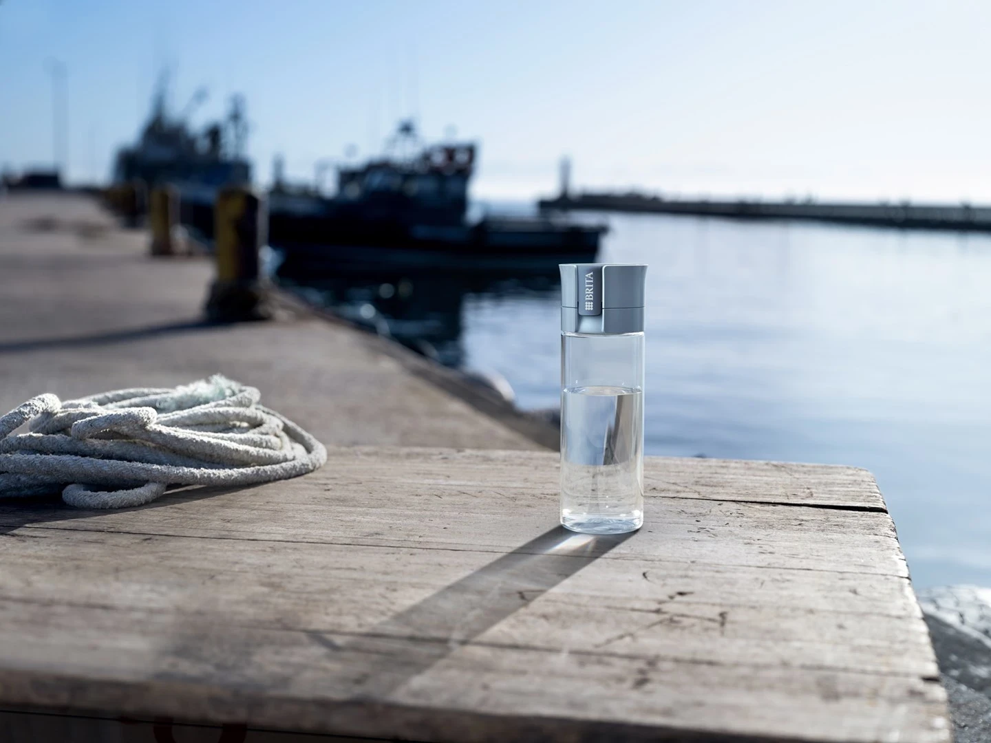 Filtrirna steklenica za vodo Brita Vital, 2 L, modra