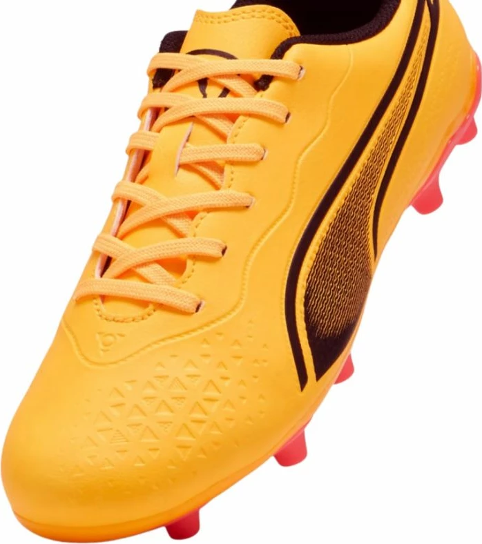 Nogometni copati za otroke Puma, rumeni