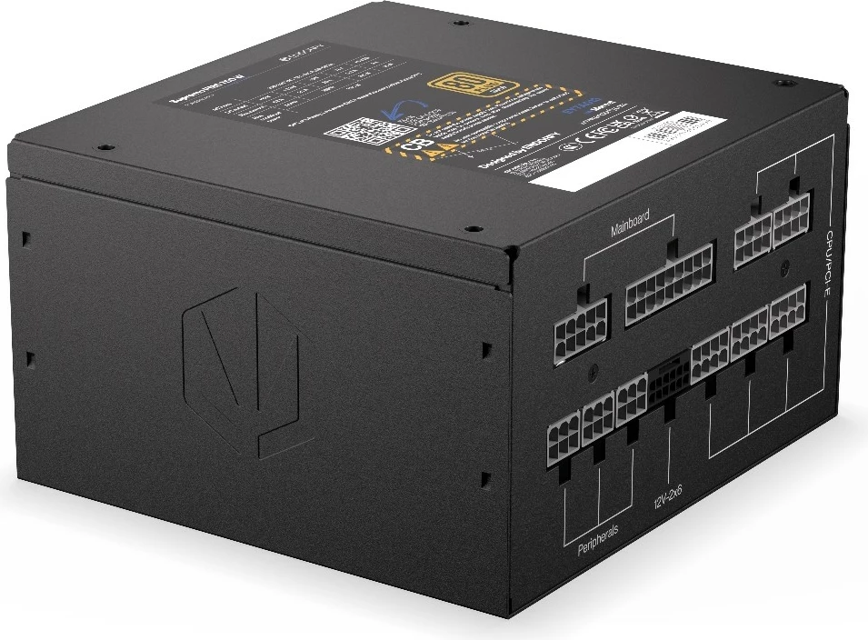 Napajalnik 750W, 80 PLUS Gold, modularen, črn Endorfy Supremo FM6