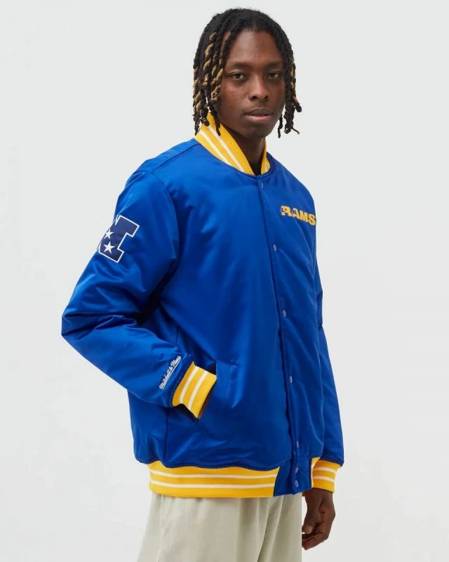Jakna za moške Mitchell & Ness, Los Angeles Rams, modra
