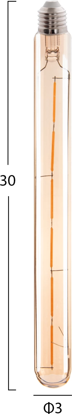 Žarnica LED filament 6W E27 3000K zlata zatemnljiva