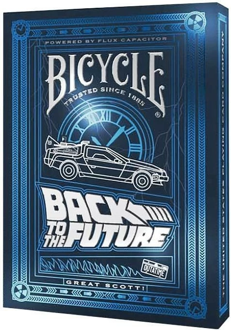 Kolekcijske igralne karte 'Back to the Future', Bicycle, angleške