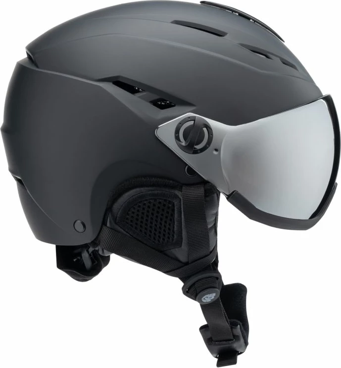 Čelada za smučanje Iguana, unisex, bela/siva