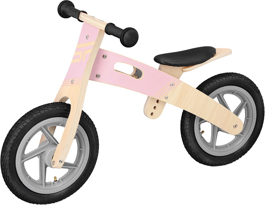 Kolo za ravnotežje za otroke Spokey Woo Ride Duo, sivo-rožnato