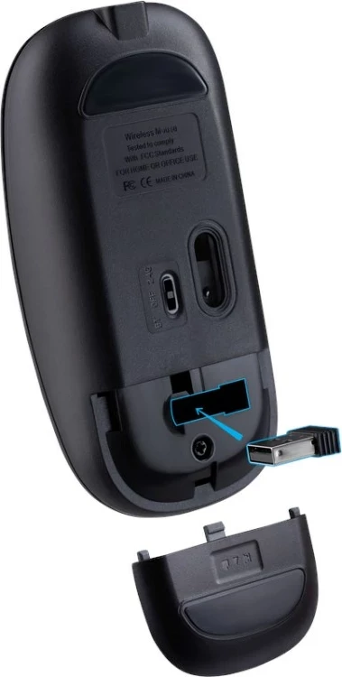 Maus, Defender Vitrual MB-635, 1600 dpi, črn