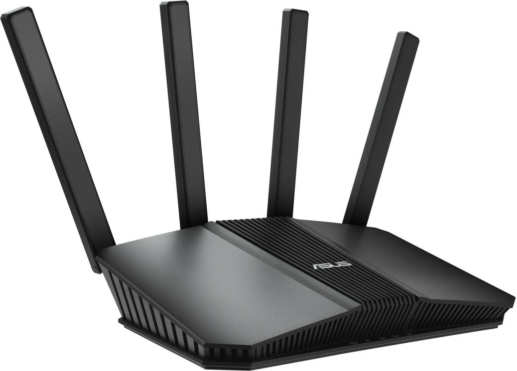 Računalniško ohišje za usmerjevalnik Asus RT-BE82U, WiFi 7, dvopasovni, 5x 2.5GbE, črn