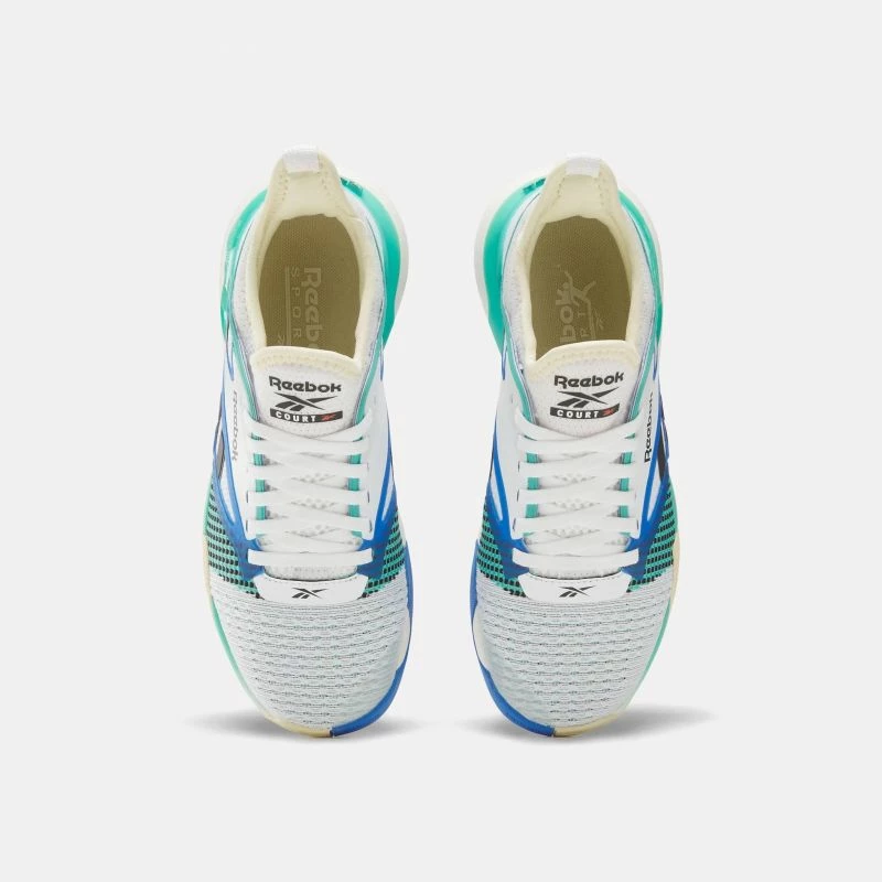 Superge Reebok Nano Court, bele in modre, moške Superge Reebok Nano Court, bele in modre, moške