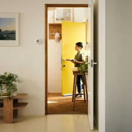 Brezžična notranja sirena Yale AL-IS-1A-W, siva