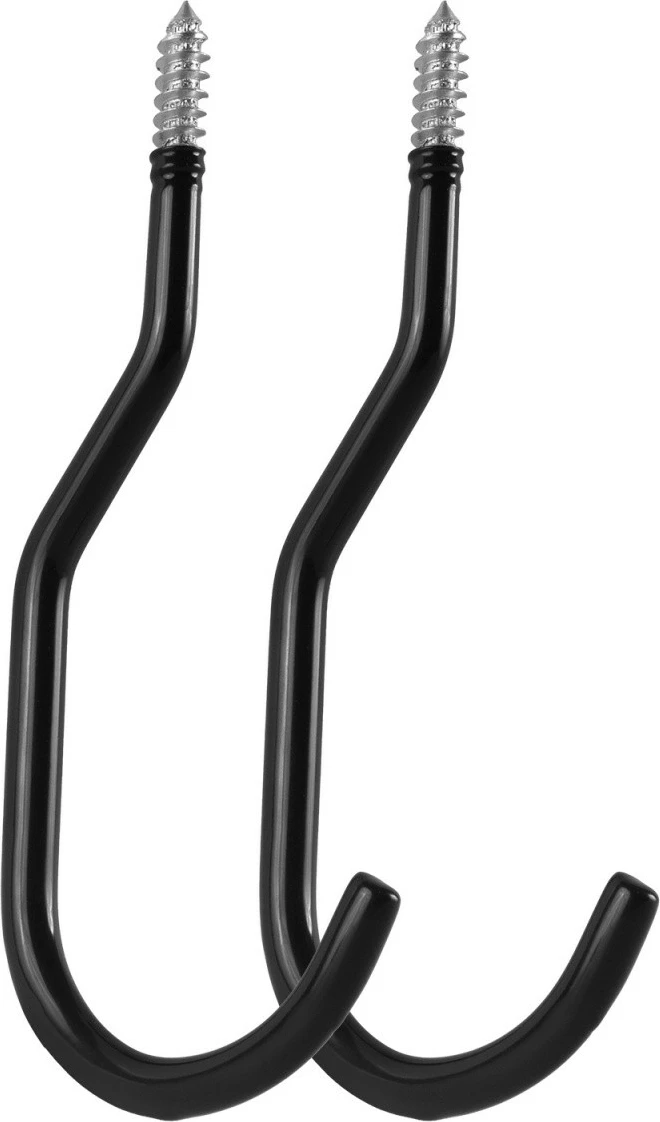 Stenski nosilec za obešanje, Maclean MC-485, 10 kg, črn (set 2)