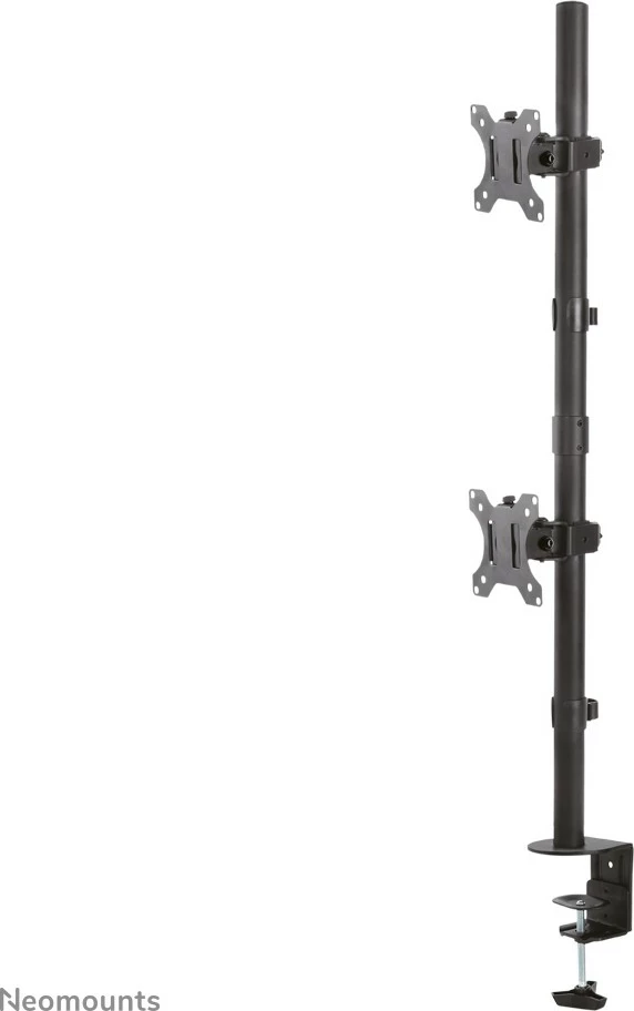 Dvojni vertikalni nosilec za monitorje Newstar Neomounts FPMA-D550DVBLACK, za 2 zaslona, nastavljiva višina, črna Dvojni vertikalni nosilec za monitorje Newstar Neomounts FPMA-D550DVBLACK, za 2 zaslona, nastavljiva višina, črna